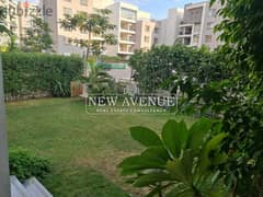 Fully furnished Ground apartment with garden at Cairo Festival City