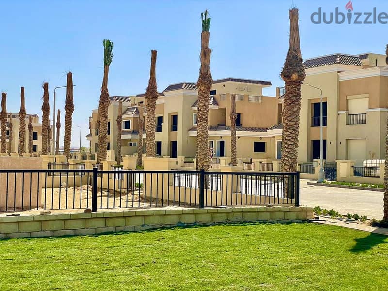 For Sale - compound Sarai very prime apartment 3 bedrooms installments 8 years 1