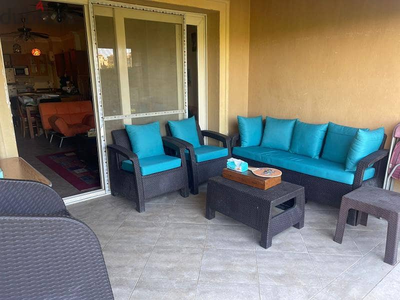 Fully Furnished Ground chalet Pool view in Piacera 3