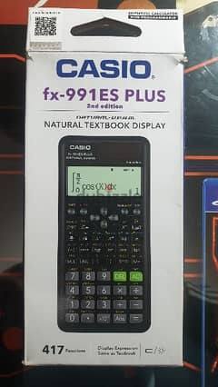 Casio Calculator fx- 991 ES PLUS 2nd Edition (Excellent condition)
