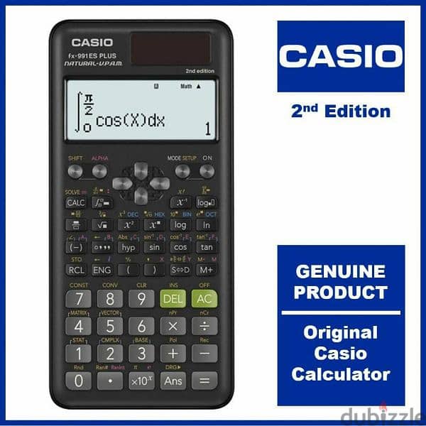 Casio Calculator fx- 991 ES PLUS 2nd Edition (Excellent condition) 1
