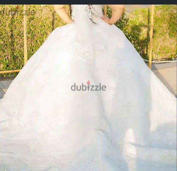 فستان زفاف ابيض للبيع 0