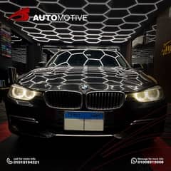 BMW 320i , luxury ,2015 , Black exterior , Beige interior 0