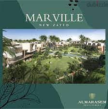 شقة متشطبة بالكامل  بمقدم 5% فقط  و اقساط في مارفيل في موقع متميز جدا   Mar Ville 6