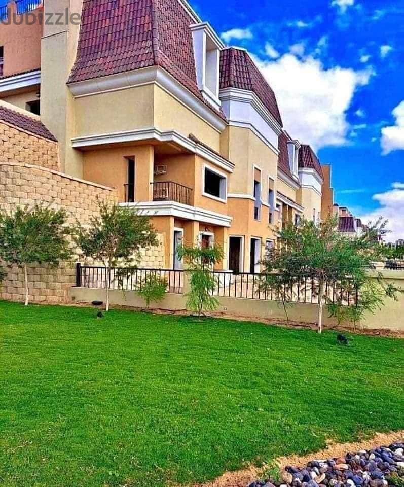 Apartment with garden for sale in Sarai Compound, with installments over 8 years, with a wonderful view 3