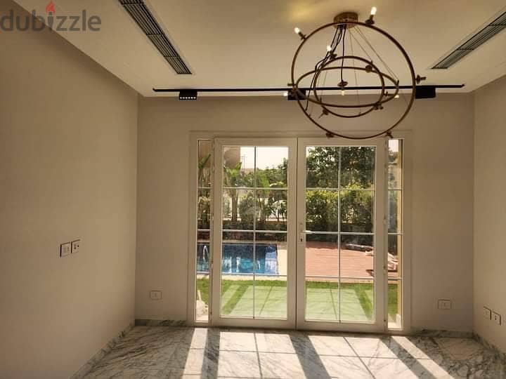 Apartment with garden for sale in Sarai Compound, with installments over 8 years, with a wonderful view 9