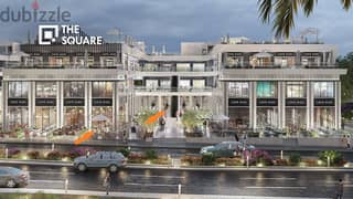 Seize the opportunity and get the offer in The Square, in a store for sale on the ground floor, 176 meters, in the best location in Shorouk, on the ma 0