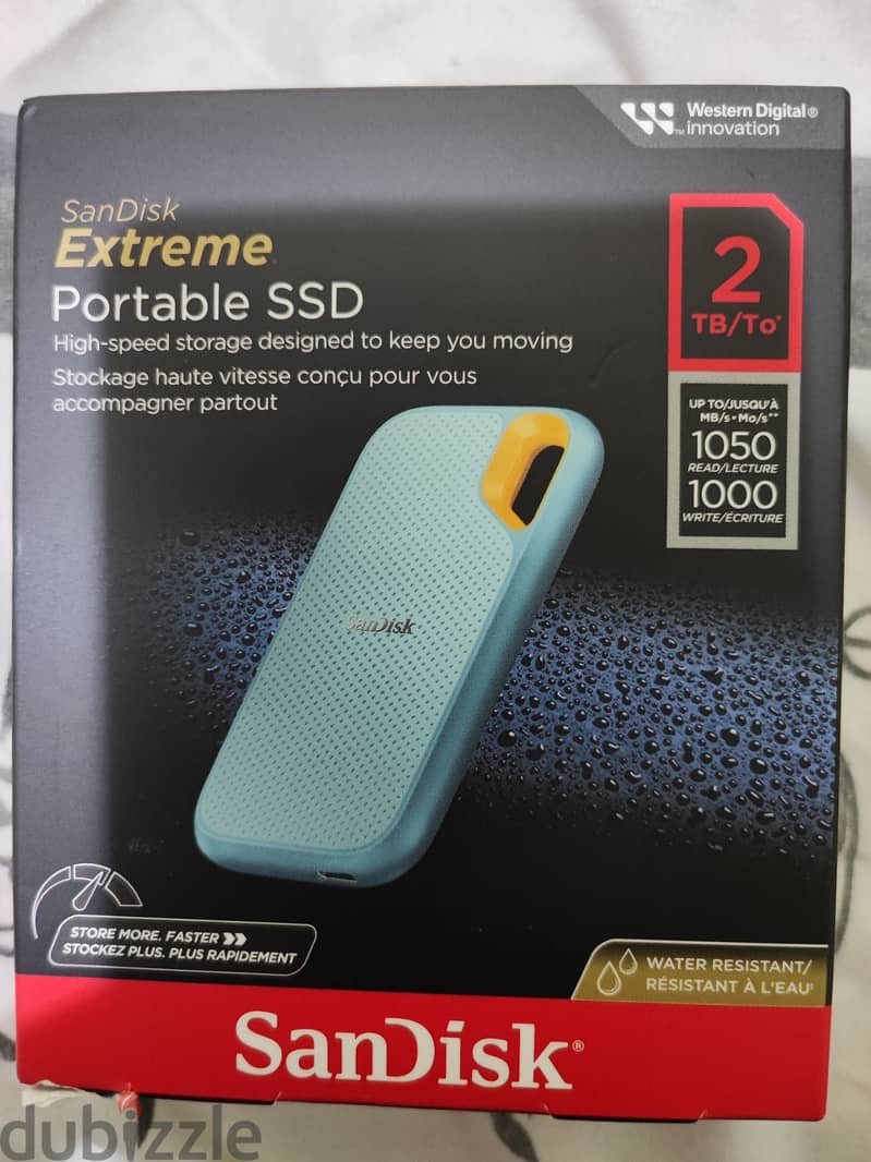 SanDisk 2TB Extreme Portable SSD 0