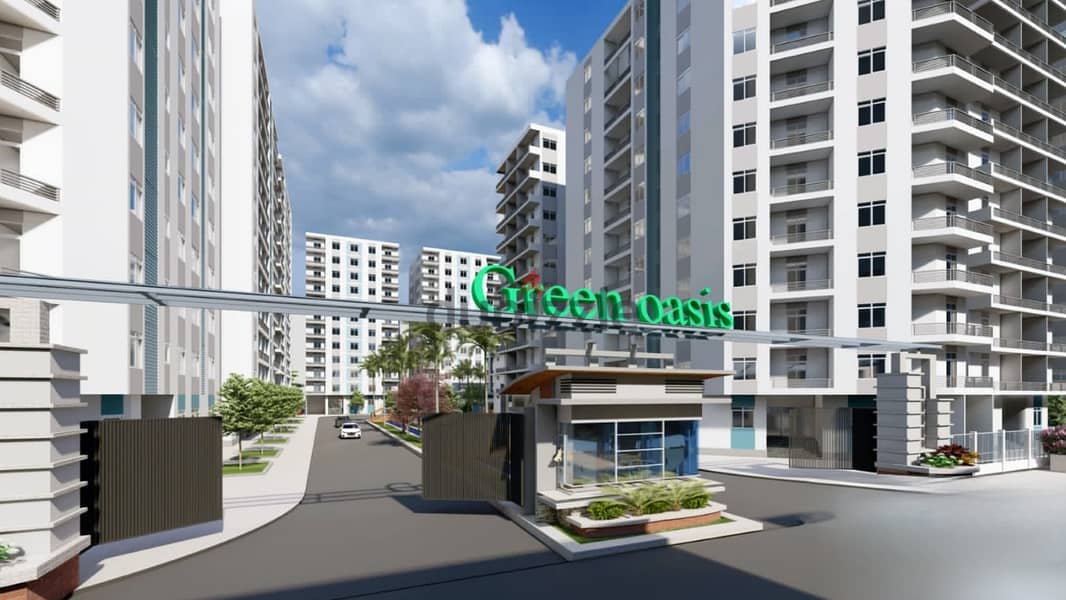Receive immediately. . 2-room apartment for sale in installments in Nasr City, Green Oasis Compound 7
