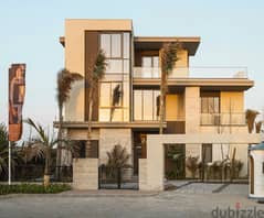 Three-storey villa for sale in The Estates Sodic, el shikh_zaied, with a large area of ​​​​338 meters, in installments over 7 years 0