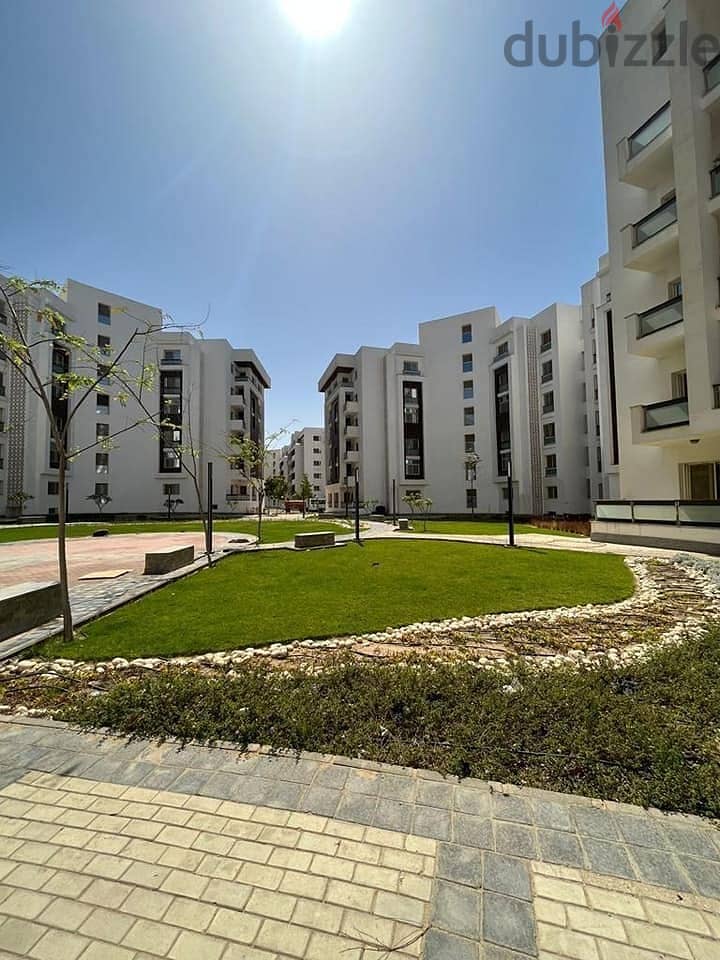 Apartment for sale, 155 m, Ready to move, fully finished, in Al Maqsad Compound, the Administrative Capital 4