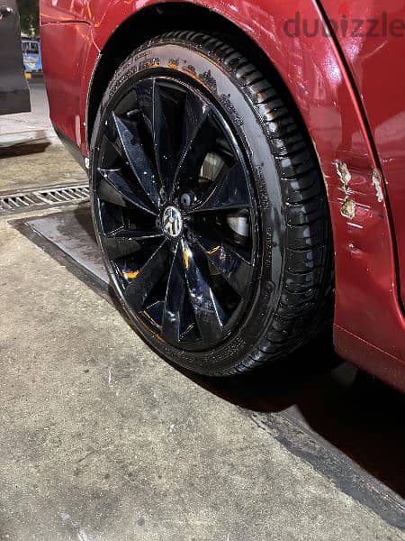 jant scirocco R18 with tyres for sale 2