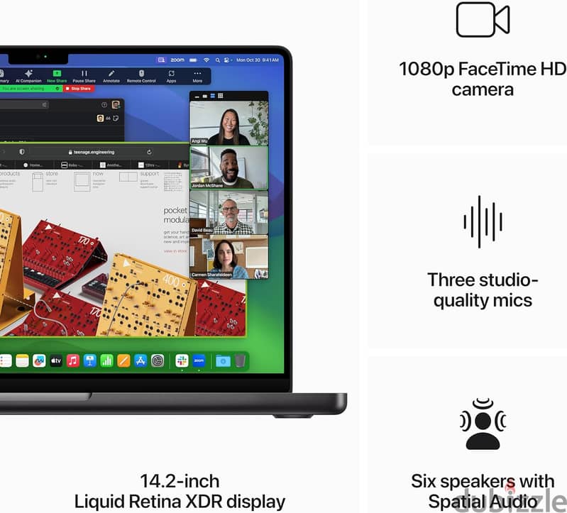 Apple 2023 MacBook Pro Laptop M3 Pro chip with 11‑core CPU 3