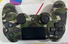Dualshock 4 PS4 Controller Original - Green Camouflage -Used -Like New