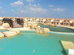 Chalet for sale at a special price in installments directly on the Sokhna Sea in the village of Telal Ain Sokhna, fully finished 4