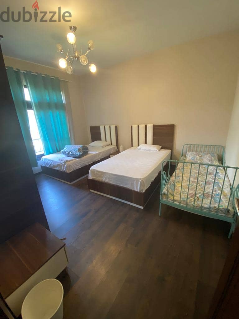 lowest price furnished Apartment 3rooms for rent in Mivida New Cairo 1