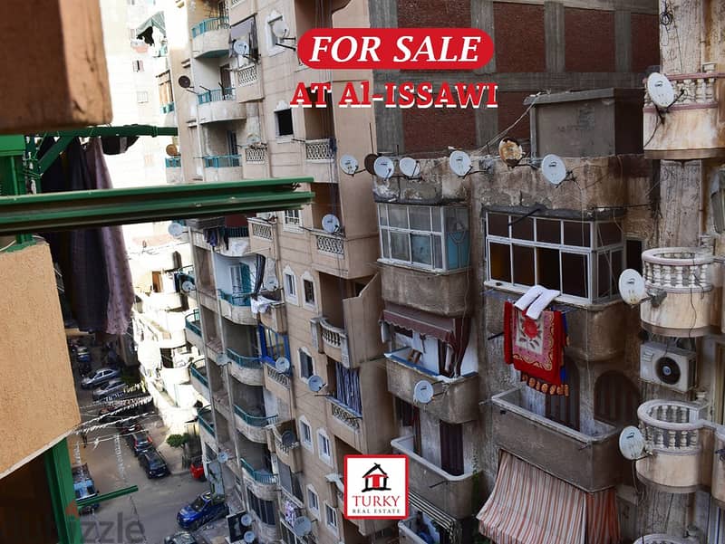 للبيع شقة 144 متر صافي بشارع العسوي الرئيسي وخطوات من محمد نجيب والبحر 2