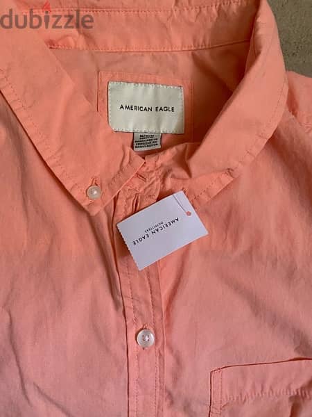 American eagle women’s over size oxford shirt 3