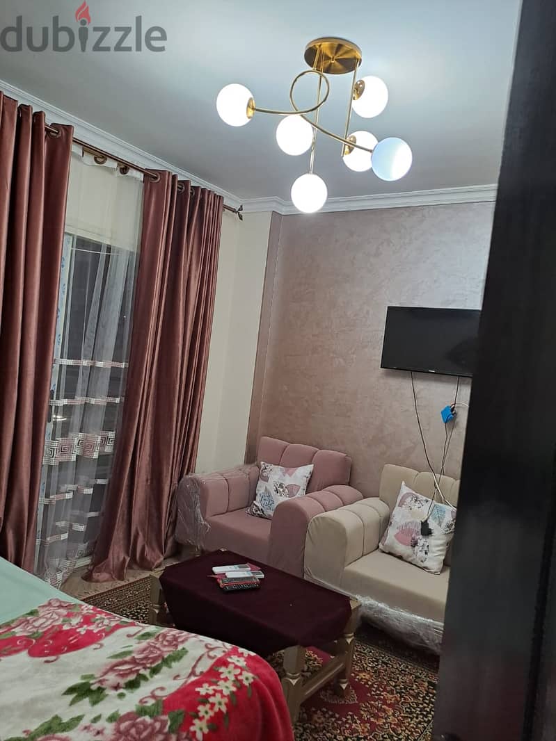Hot Deal For Rent Furnished Apartment in Dar Masr AL Koronfol 8