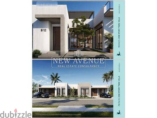 One Story Twin House Delivery one year 1st row lagoon 2