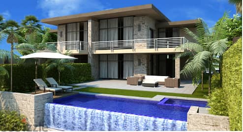 One Story Twin House Delivery one year 1st row lagoon 7