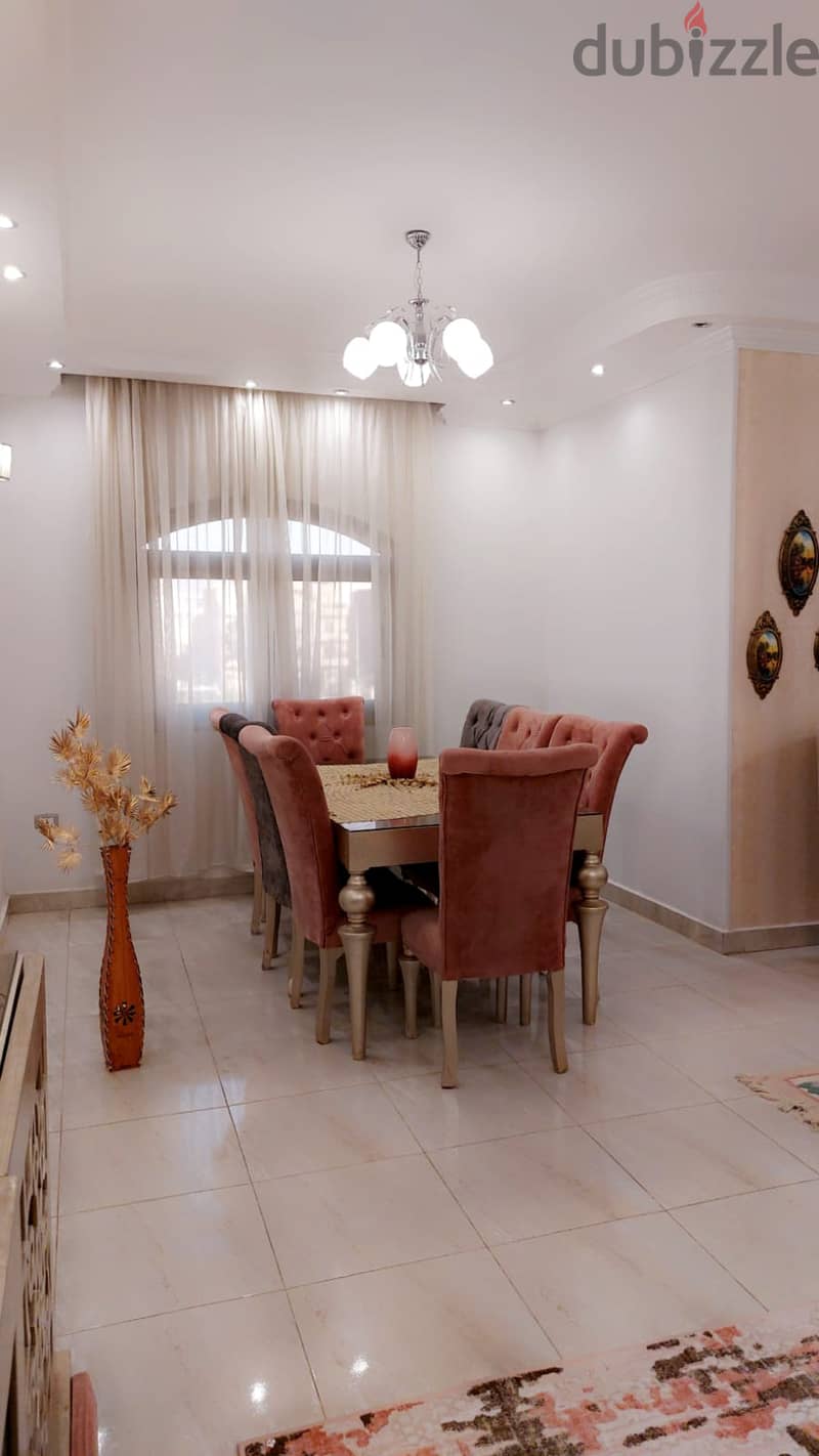 For Rent Furnished Apartment Three Rooms in AL Yassmen 0