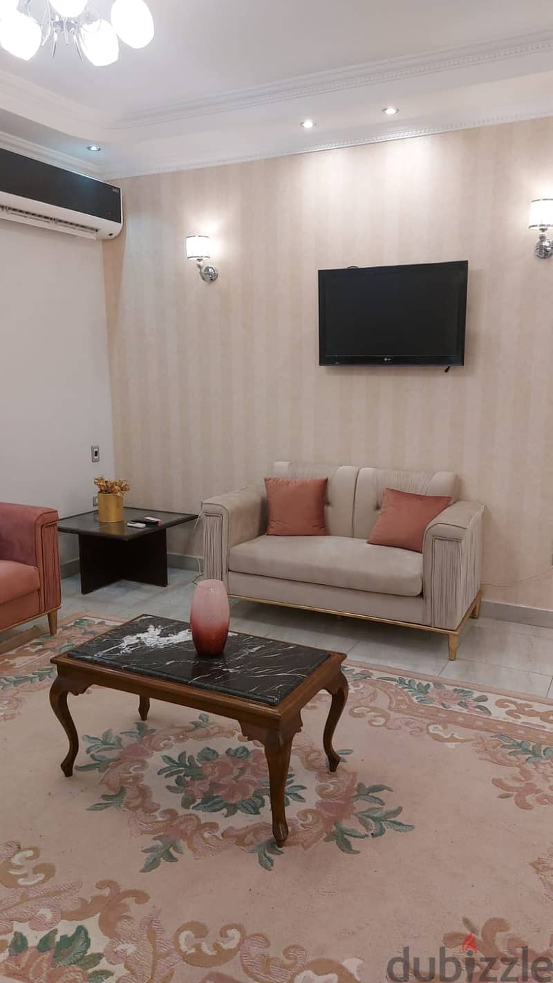 For Rent Furnished Apartment Three Rooms in AL Yassmen 7