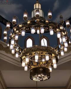 ثريات مساجد  لإضاءة (Islamic chandeliers.  Mosque chandeliers ) 0