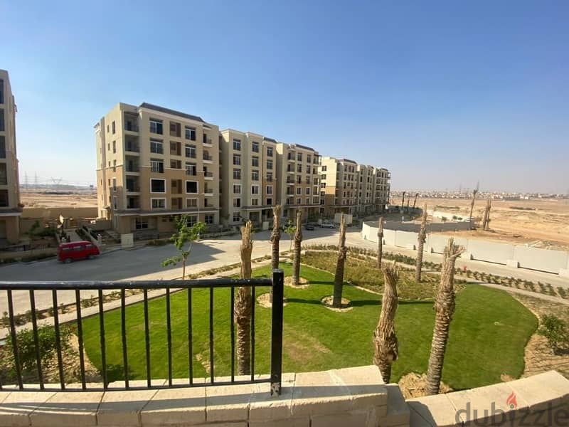 At the best price for sale, an apartment ready to move in a special location in Sarai Mostakbal City Compound 2