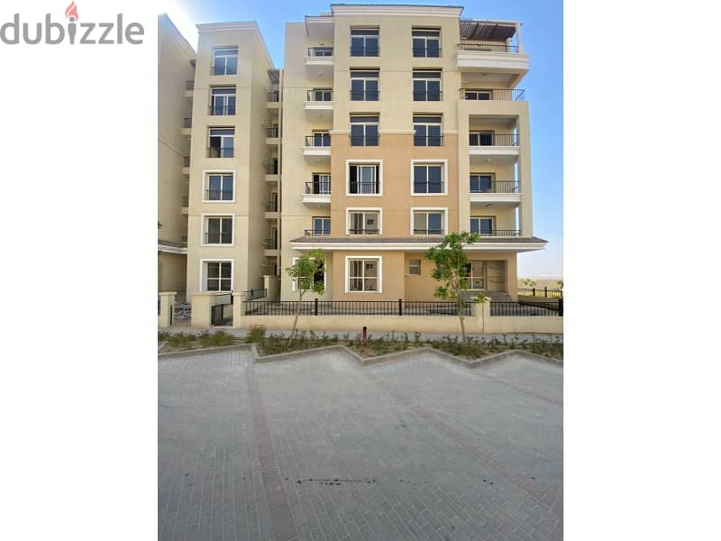 At the best price for sale, an apartment ready to move in a special location in Sarai Mostakbal City Compound 4
