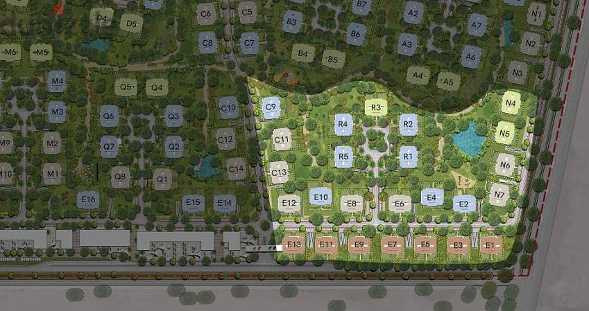 دوبلكس بحديقة خاصة في كمبوند ONE 33 بمقدم 15% احدث مشاريع بدرالدين في 6 اكتوبر التوسعات الشمالية Duplex with Garden 6 october 3