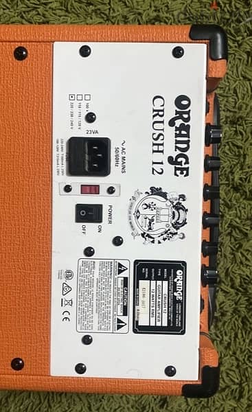 Orange Crush 12 Guitar Amplifier 2