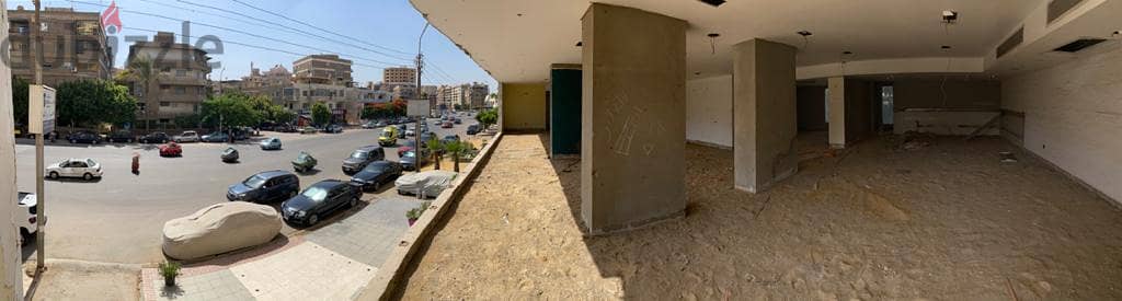 for sale shop two floors 350m +70m back area with commercial license مصر الجديدة  in omer ibn elkhtab street heliopolis 2