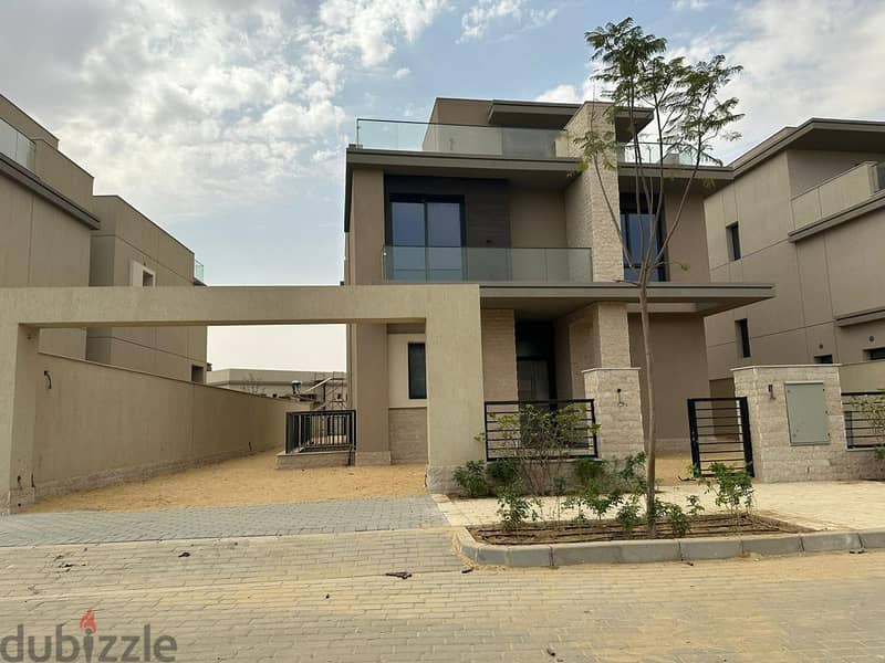 villa for sale, fully finished, ready for inspection, in The Estates Sodic Zayed فيلا مستقلة  للبيع  متشطبة بالكامل جاهزه للمعاينة  في ذا استيتس 4