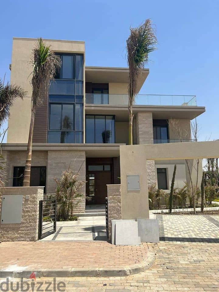 villa for sale, fully finished, ready for inspection, in The Estates Sodic Zayed فيلا مستقلة  للبيع  متشطبة بالكامل جاهزه للمعاينة  في ذا استيتس 8