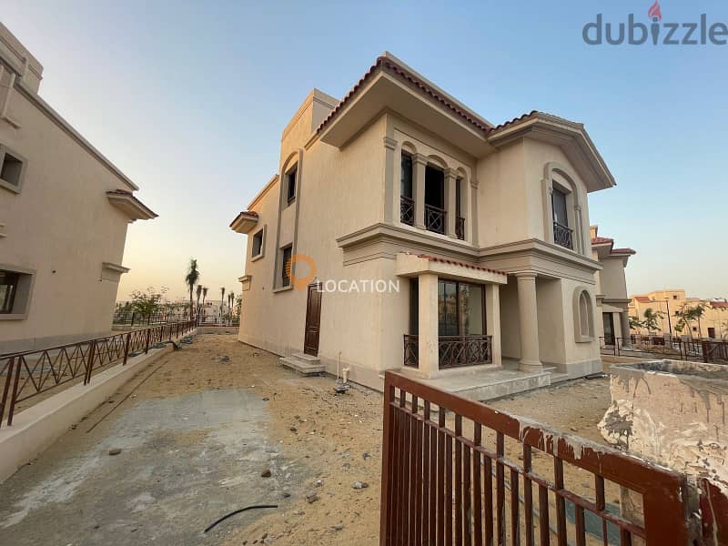 Independent villa for sale in Madinaty, model D3, view, wide garden, Four Seasons villas 8