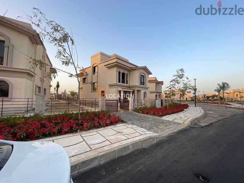 Independent villa for sale in Madinaty, model D3, view, wide garden, Four Seasons villas 12