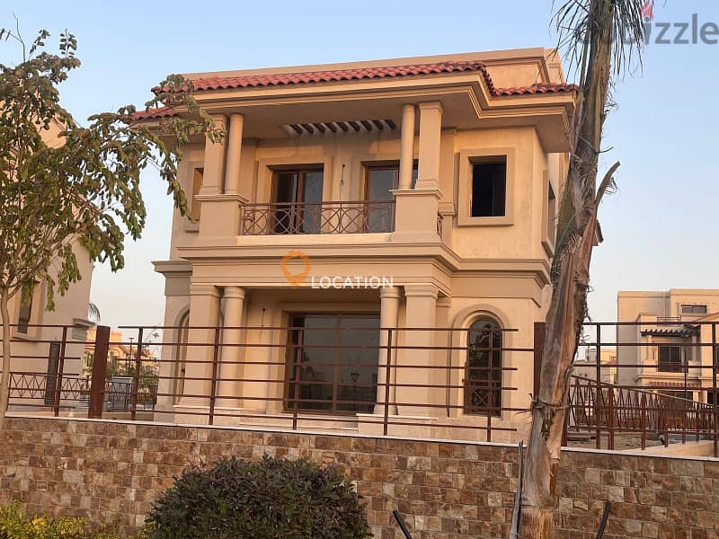 Independent villa for sale in Madinaty, model D3, view, wide garden, Four Seasons villas 19