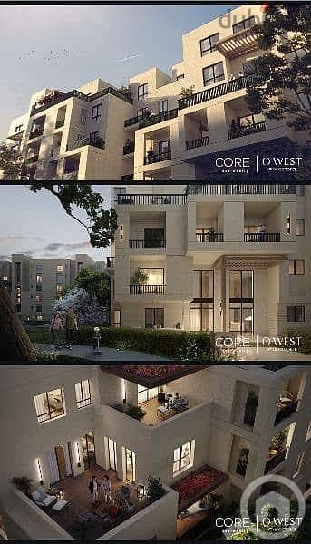FOR SALE | APARTMENT | 117 sqm | CORE AND SHELL |  O WEST | ORASCOM | 6TH OF OCTOBER | GIZA 1