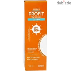 Argento profit sunscreen spf 50+ 100 ml