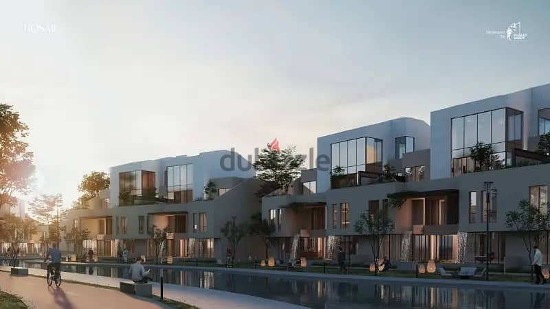 شقة متشطبة  للبيع مساحة 205م كمبوند روسيل rosail المستقبل سيتي 8