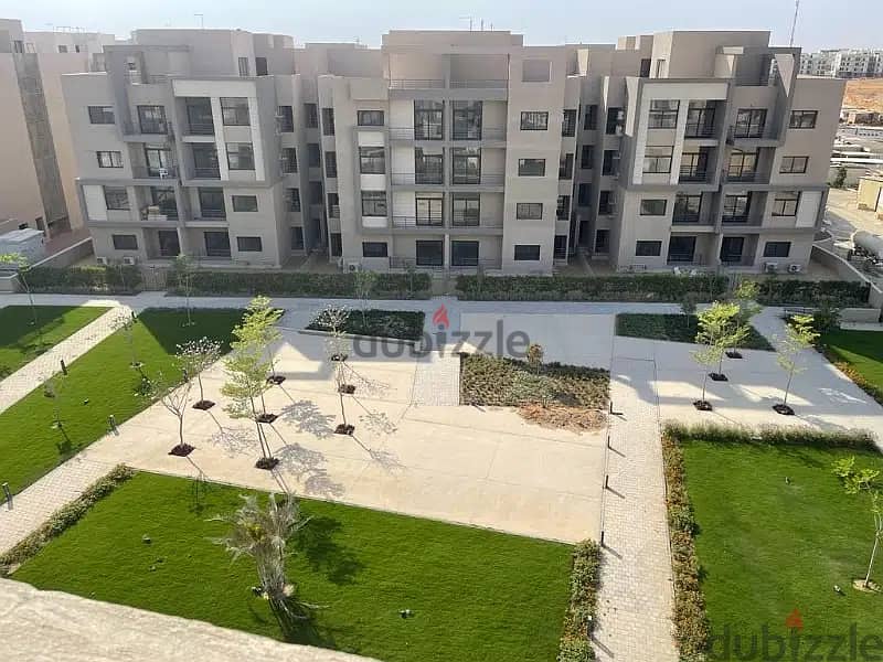 For sale apartment with garden  in Al Marasem View Landscape, under market price 1