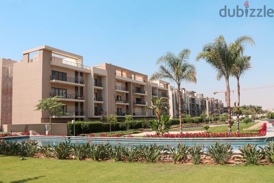 For sale apartment with garden  in Al Marasem View Landscape, under market price 3