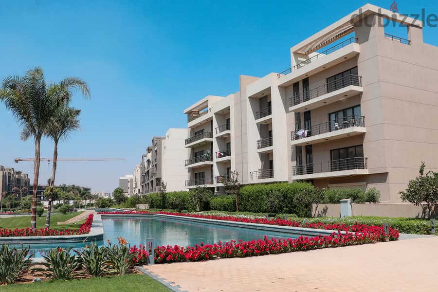 For sale apartment with garden  in Al Marasem View Landscape, under market price 5
