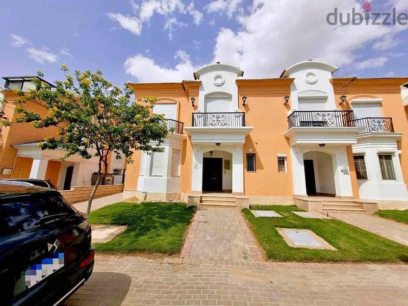 Twin house immediate delivery view on landscape in Layan new cairo with installments next to Palm Hills توين هاوس فورى فيو على لاندسكيب فى ليان التجمع 0