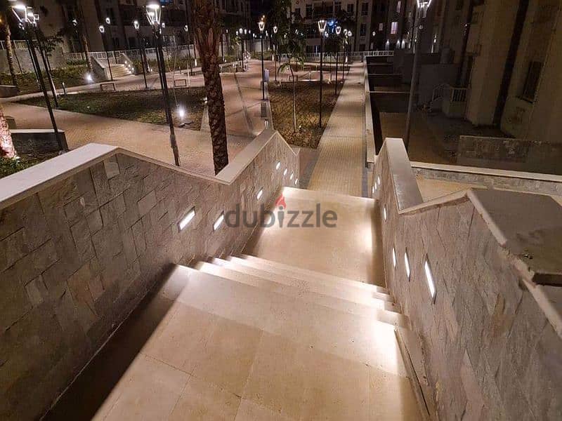Apartment with garden for sale in installments in Jade Compound in front of Al-Rehab, immediate receipt, Fifth Settlement 4