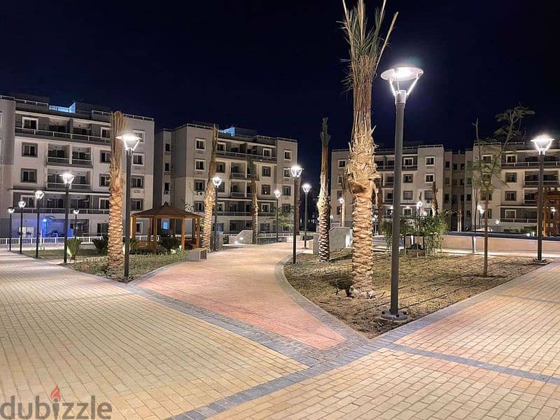 Apartment with garden for sale in installments in Jade Compound in front of Al-Rehab, immediate receipt, Fifth Settlement 7