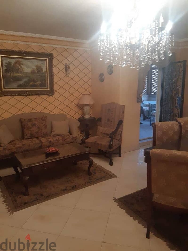 Furnished apartment for rent in Sheikh Zayed 4