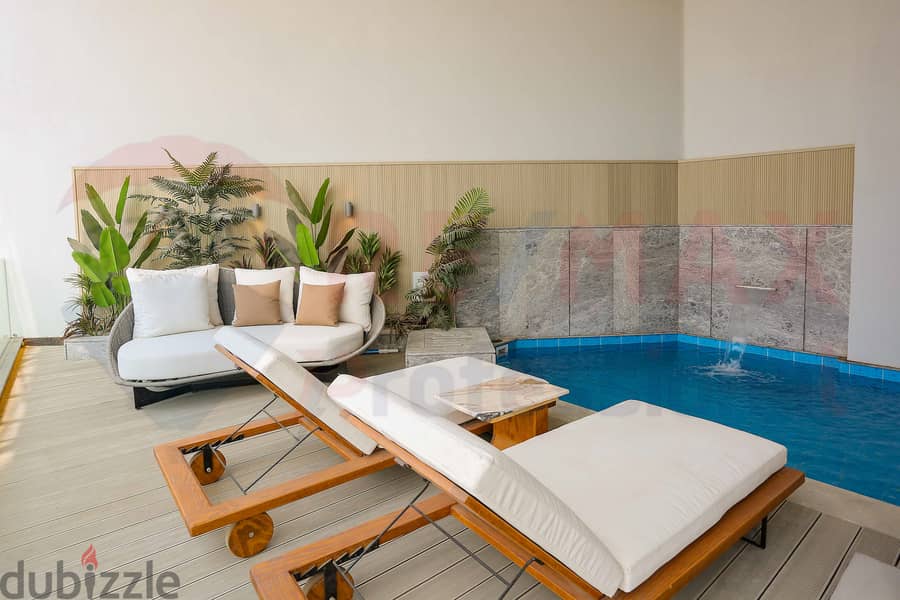 own a villa with a private pool for the first time inside Smouha 5