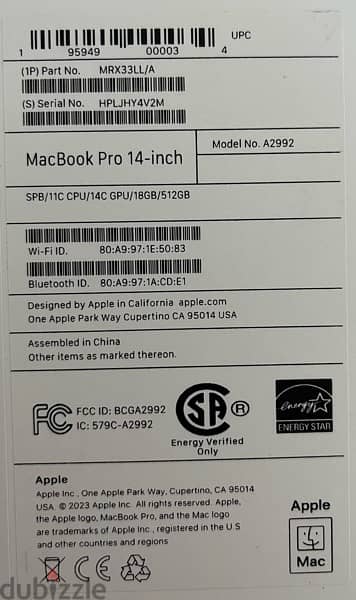 NEW MacBook Pro M3 Pro 2024 | 18GB 512GB SSD | 11-core CPU 14-core GPU 1
